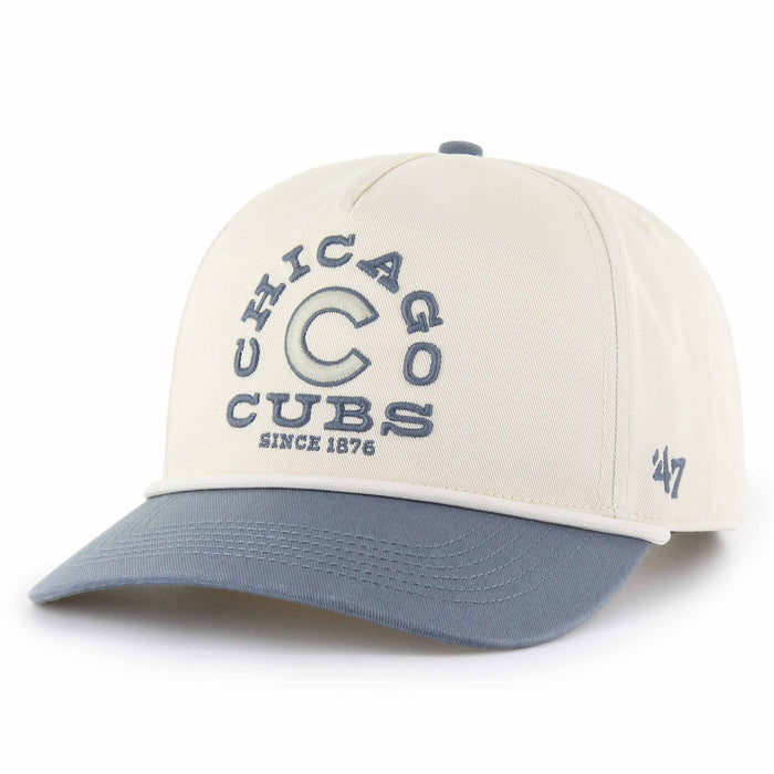Chicago Cubs 47 Brand Natural Ranchero Hitch Adjustable Cap