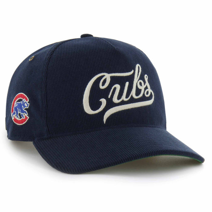 Chicago Cubs 47 Brand Navy Golden Age Cord Hitch Adjustable Cap