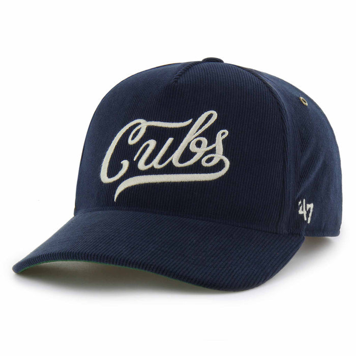 Chicago Cubs 47 Brand Navy Golden Age Cord Hitch Adjustable Cap