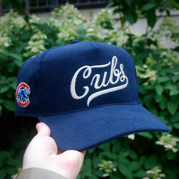 Chicago Cubs 47 Brand Navy Golden Age Cord Hitch Adjustable Cap
