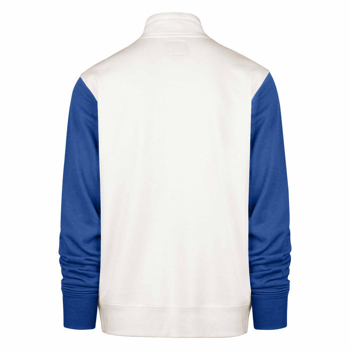 Chicago Cubs 47 Brand Walking Bear Winning Streak Quarter Zip Sweatshirt