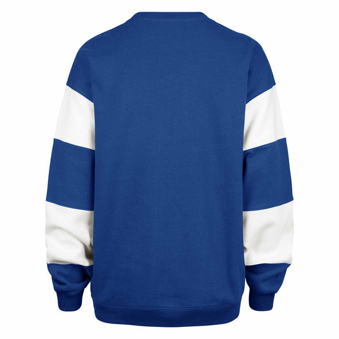 Chicago Cubs 47 Brand Women's Eephus Barred Crewneck Sweatshirt