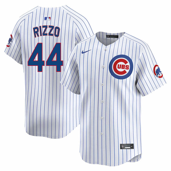 Chicago Cubs Anthony Rizzo Youth Home Nike Home Run Jersey With Authentic Lettering