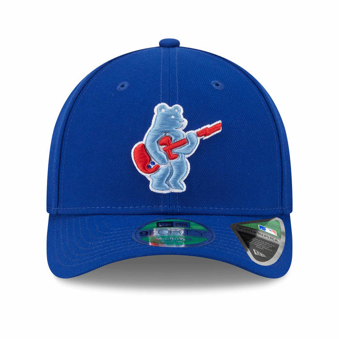 Chicago Cubs Blues Rock Bear New Era 9FORTY M Crown Adjustable Cap