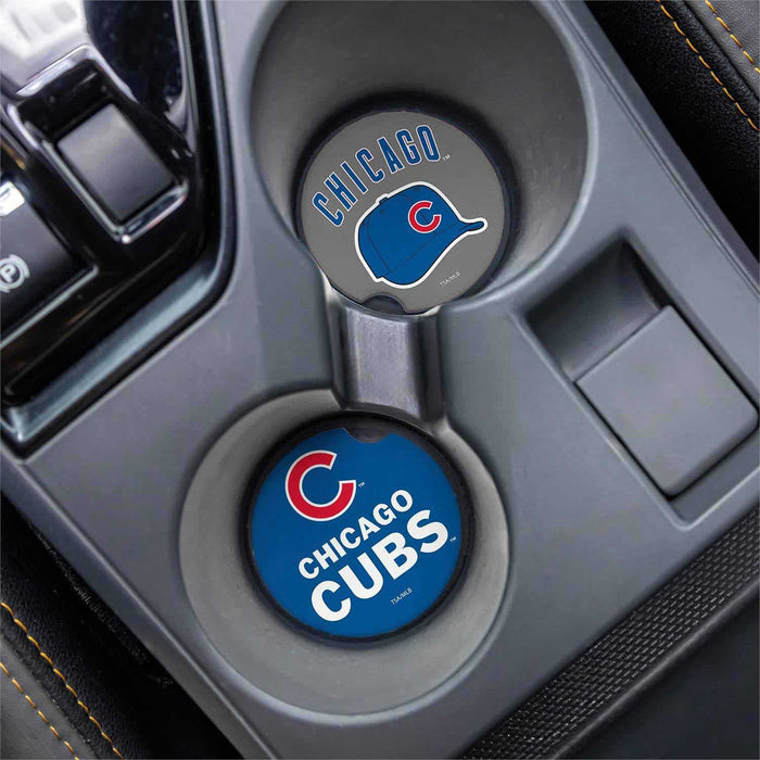 Chicago Cubs Car Coaster Set