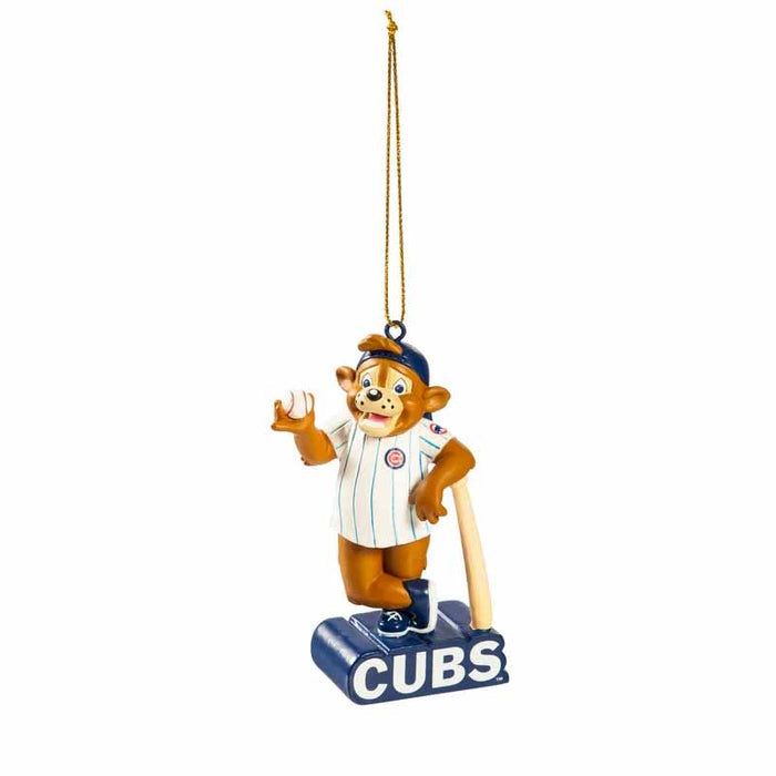 Chicago Cubs Clark The Cub Mascot Christmas Ornament