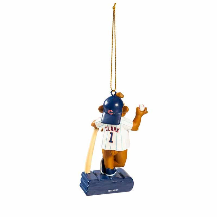 Chicago Cubs Clark The Cub Mascot Christmas Ornament