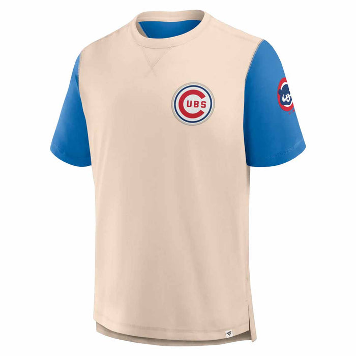 Chicago Cubs Fanatics Short Sleeve Left Chest Cooperstown T-Shirt