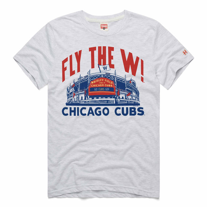 Chicago Cubs Homage Fly The W Marquee T-Shirt