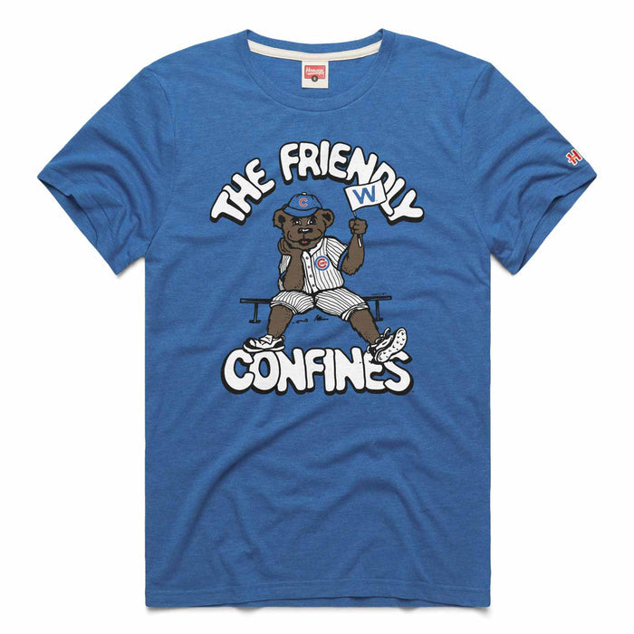 Chicago Cubs Homage The Friendly Confines Mascot T-Shirt