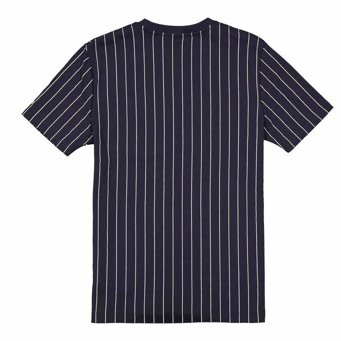 Chicago Cubs New Era 1914 Bear Navy Pinstripe T-Shirt