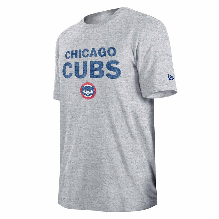 Chicago Cubs New Era 1984 Bear Bubble Grey T-Shirt