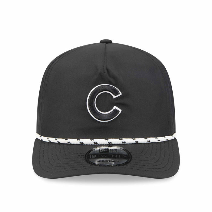 Chicago Cubs New Era 19TWENTY Quickstrike Black C Adjustable Cap