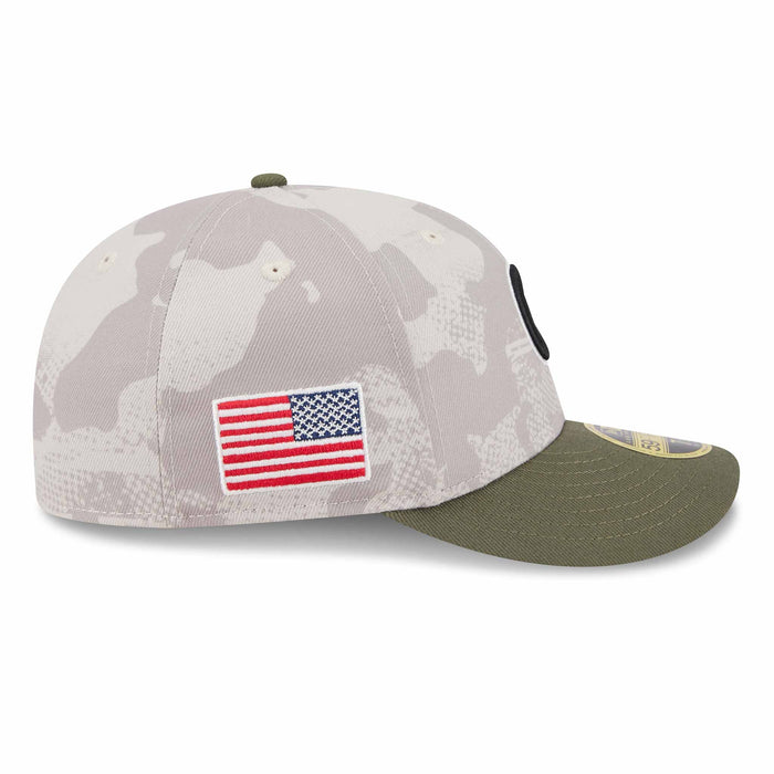 Chicago Cubs New Era 2025 Armed Forces Day 59FIFTY Low Profile Fitted Cap