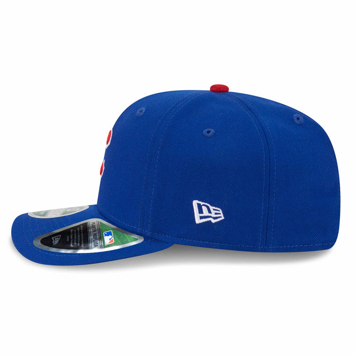 Chicago Cubs New Era 2025 Post Season Authentic Collection Home 9SEVENTY Stretch Snap Adjustable Cap