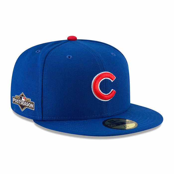 Chicago Cubs New Era 2025 Post Season On Field Authentic Collection Home 59FIFTY Fitted Cap
