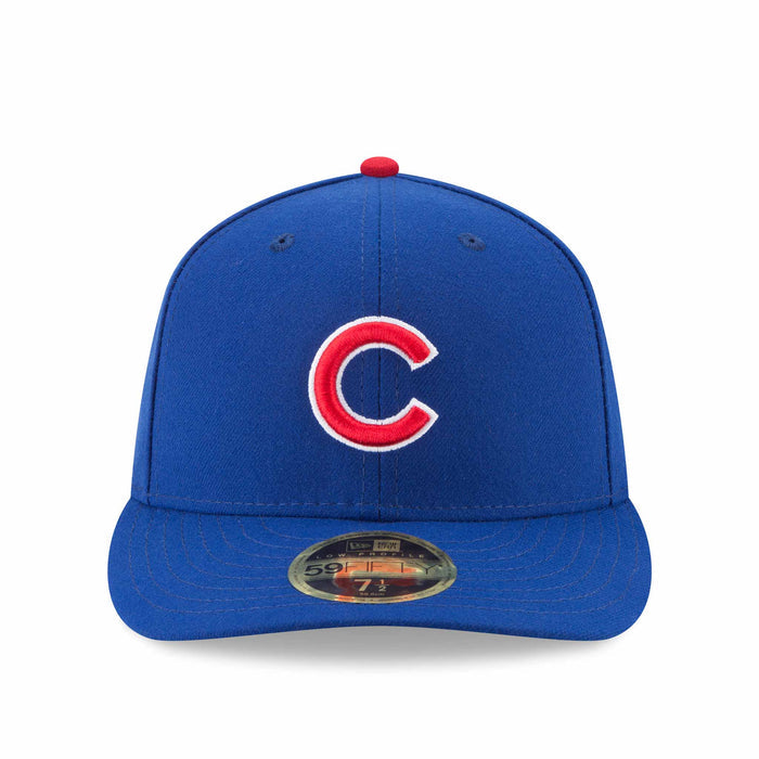 Chicago Cubs New Era 2025 Post Season On Field Authentic Collection Home 59FIFTY Low Profile Fitted Cap