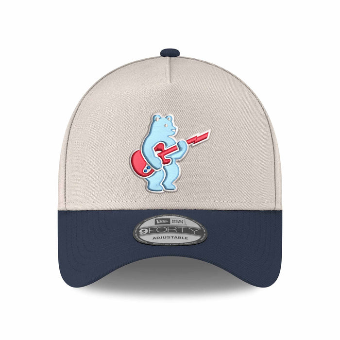Chicago Cubs New Era 9FORTY M Crown Rock Bear Two Tone Adjustable Cap