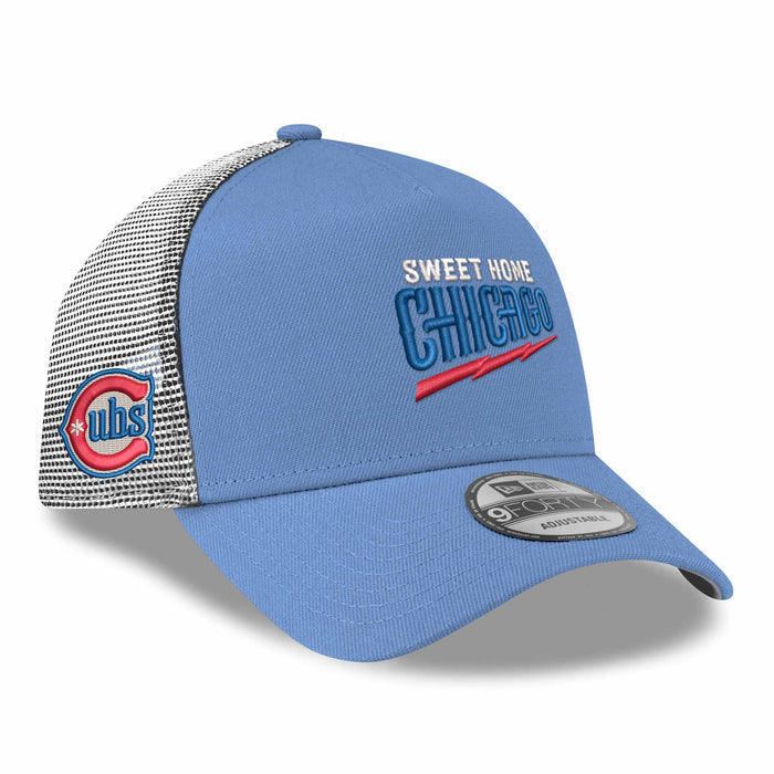 Chicago Cubs New Era 9FORTY M Crown Sweet Home Alternate 2 Trucker Cap