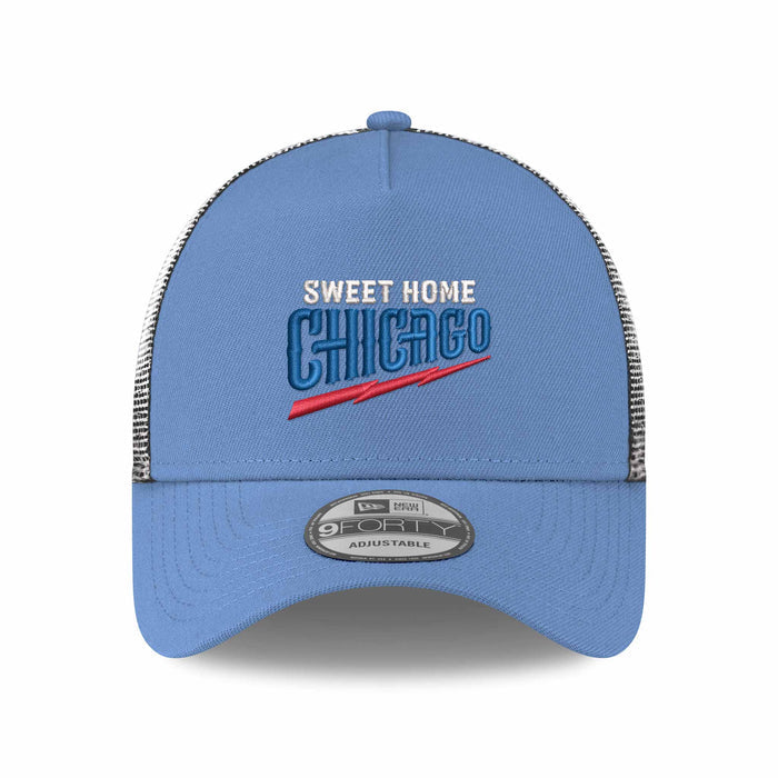 Chicago Cubs New Era 9FORTY M Crown Sweet Home Alternate 2 Trucker Cap