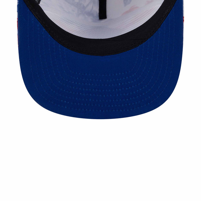 Chicago Cubs New Era Printed Golfer Adjustable Cap