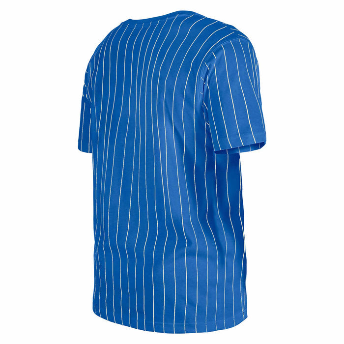Chicago Cubs New Era Walking Bear Pinstripe T-Shirt