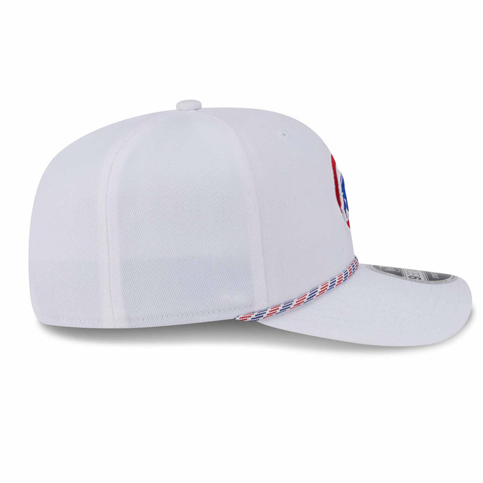 Chicago Cubs New Era Walking Bear White Multi Rope 9SEVENTY Stretch Snap Adjustable Cap
