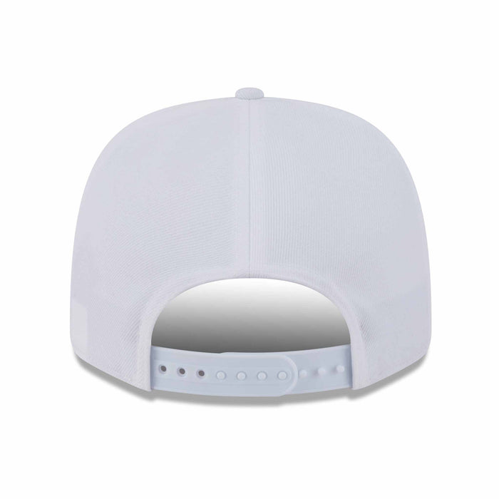 Chicago Cubs New Era White Bullseye 9SEVENTY Stretch Snap Multi Rope Adjustable Cap