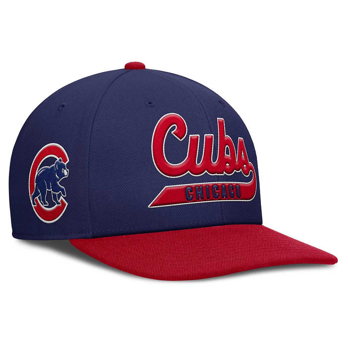 Chicago Cubs Nike Pro Structured Square Bill Adjustable Cap