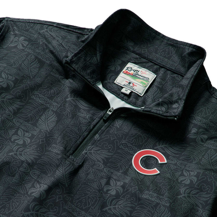 Chicago Cubs Reyn Spooner South Pacific Black Quarter Zip