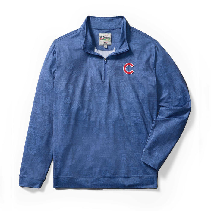 Chicago Cubs Reyn Spooner South Pacific True Navy Quarter Zip