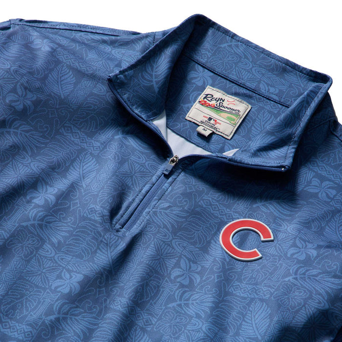 Chicago Cubs Reyn Spooner South Pacific True Navy Quarter Zip