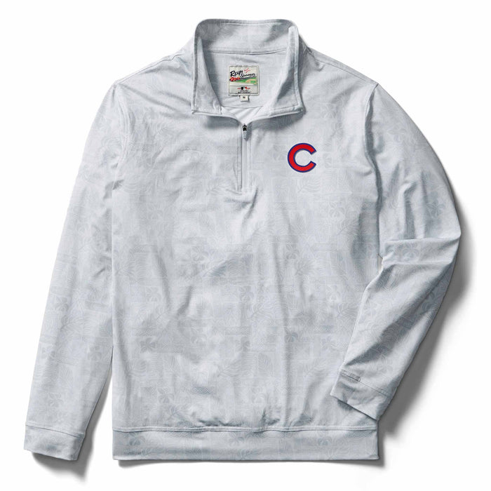 Chicago Cubs Reyn Spooner South Pacific White Quarter Zip