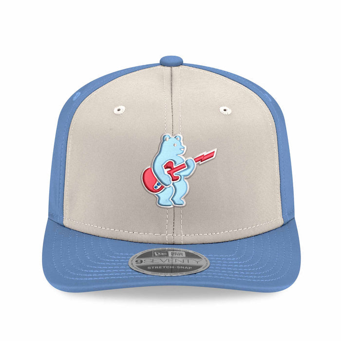 Chicago Cubs Rock Bear Alternate New Era Chrome Sky 9SEVENTY Adjustable Cap