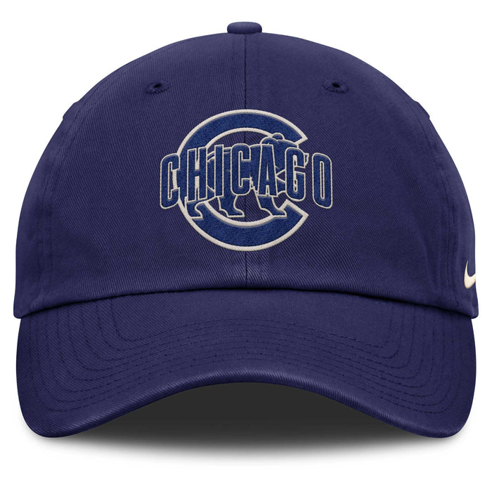 Chicago Cubs Nike Statement Club Unstructured Organic Adjustable Cap