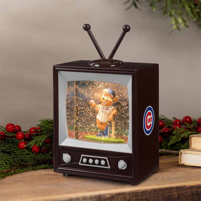 Chicago Cubs Vintage TV Water Lantern
