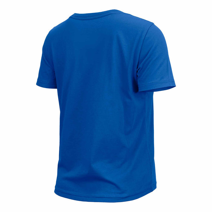 Chicago Cubs Women's New Era 1984 Bear Bubble Royal Blue T-Shirt