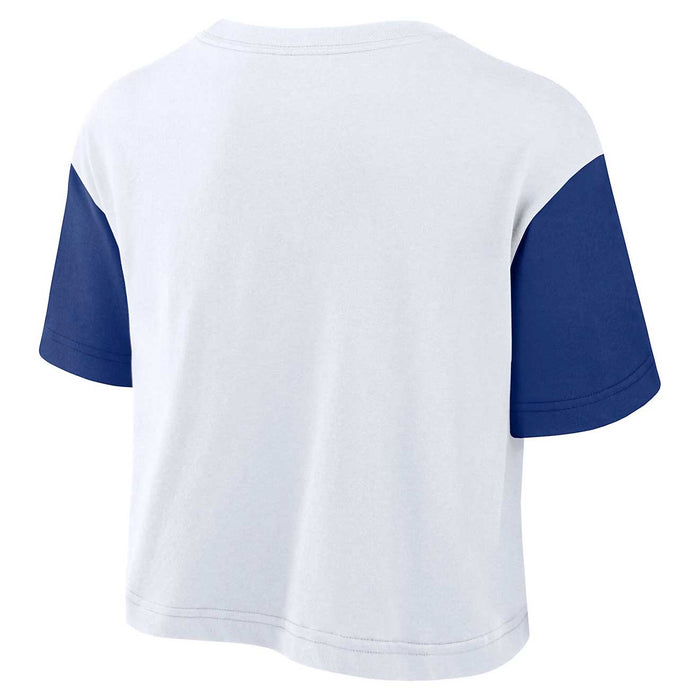 Chicago Cubs Nike Women’s Script Crop Top T-Shirt