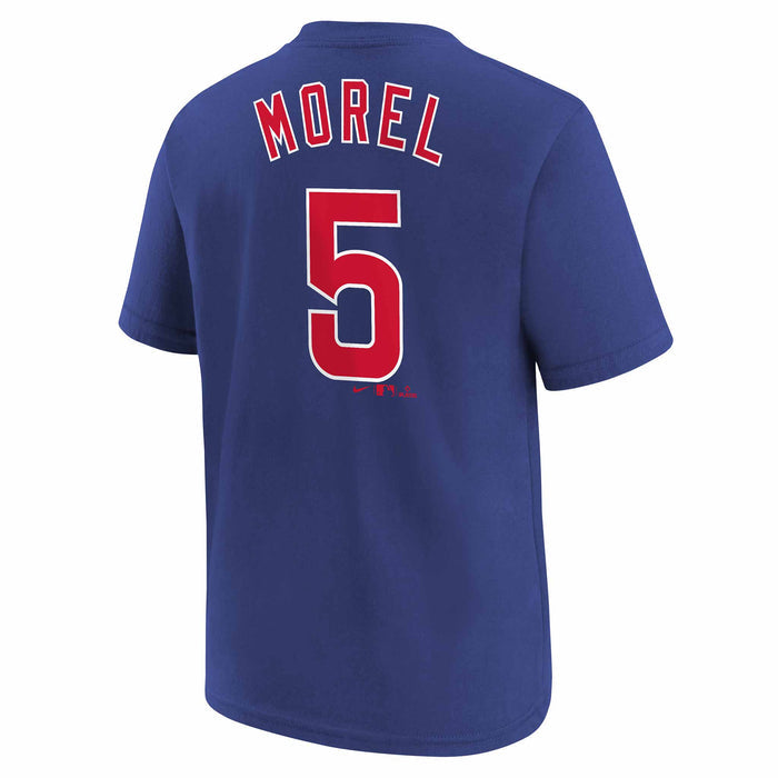 Chicago Cubs Youth Christopher Morel Nike Fuse Name & Number T-shirt