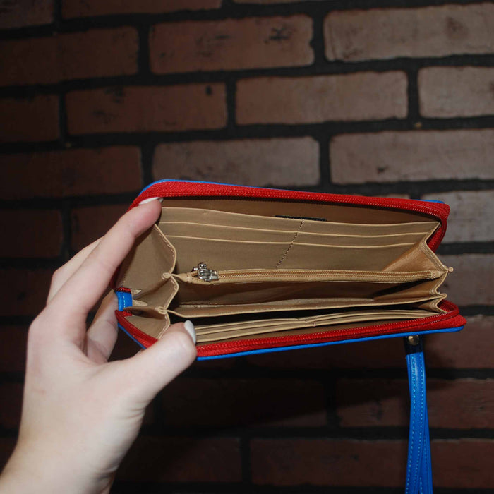 Chicago Cubs Zip Around Victory Wristlet Wallet