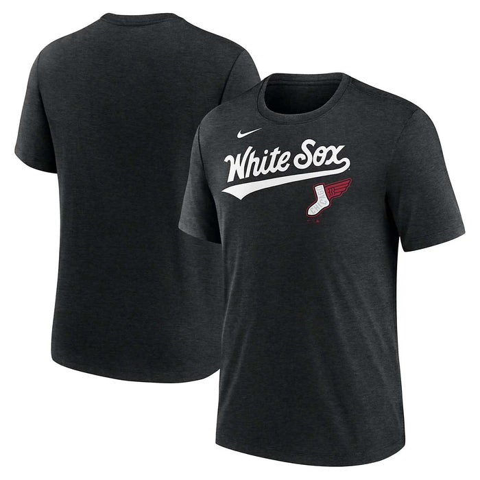 Chicago White Sox Nike 2025 City Connect Script Sock T-Shirt