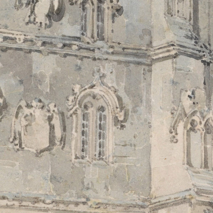 Christ Church Gate, Canterbury by Turner, 1793