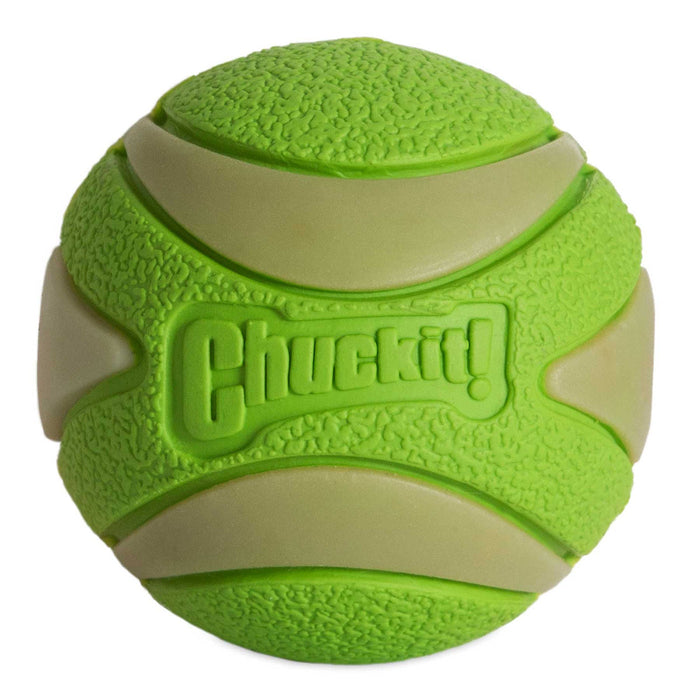 Chuckit! Max Glow Ultra Squeaker Ball Dog Toy