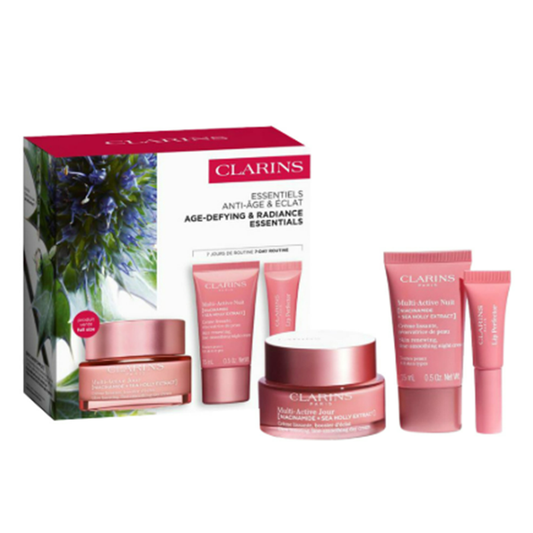 Clarins Set Multiactif Day +Mini Night +Mini Lip Perfector 01