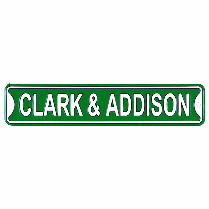 Clark & Addison 16" Mini Laser Cut Steel Street Sign