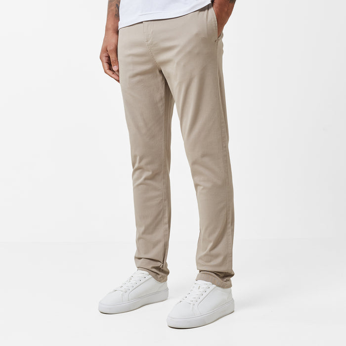 Men's  Stone Classic Chino  Closure London  Front View