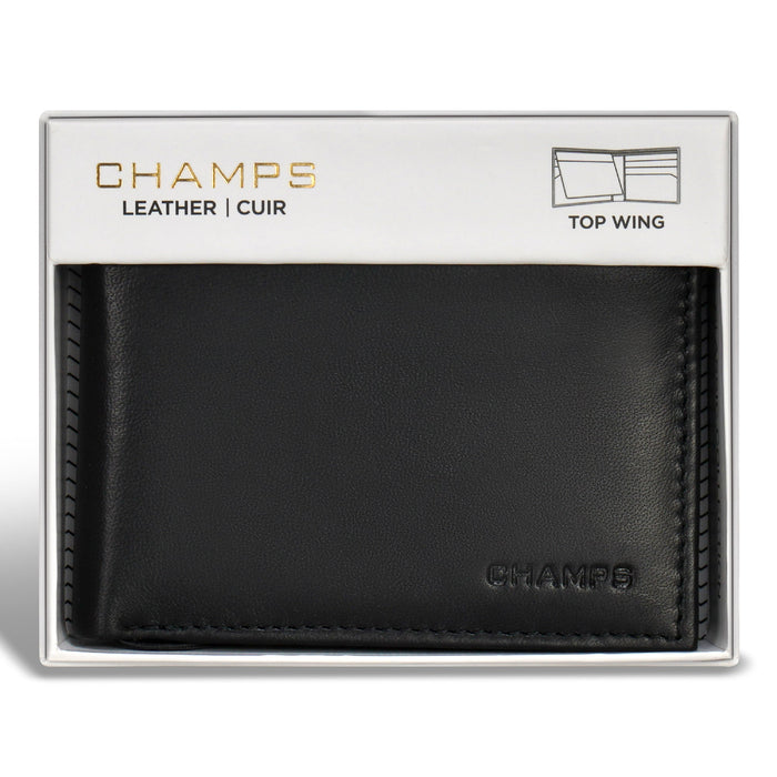 Classic / Leather Top-Wing Wallet *Drop Ship*