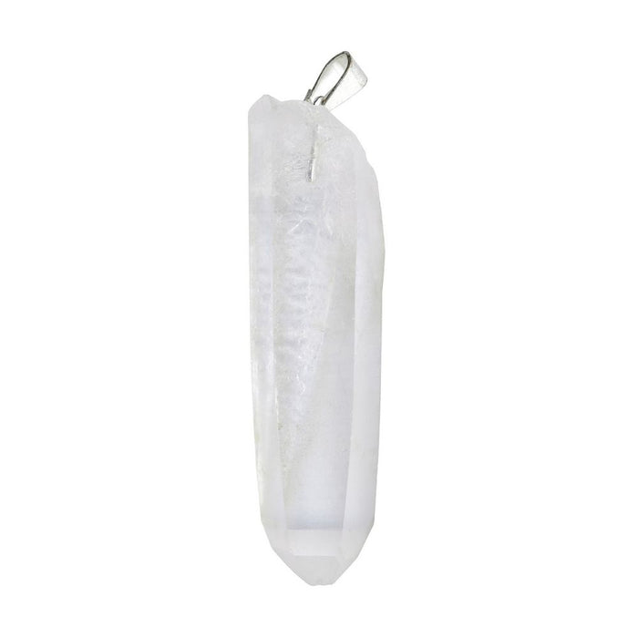 Clear Quartz Point Raw Pendant