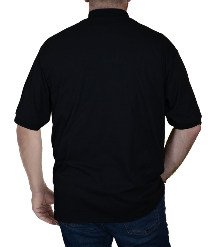 Closeout Sale - CCS Black Short-Sleeve Polo Shirt