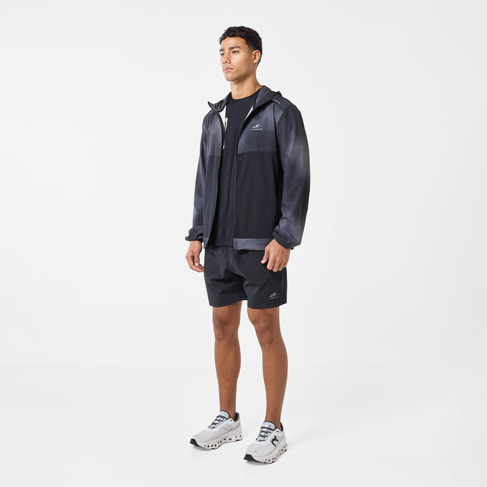 Cloud Print Jacket | Black